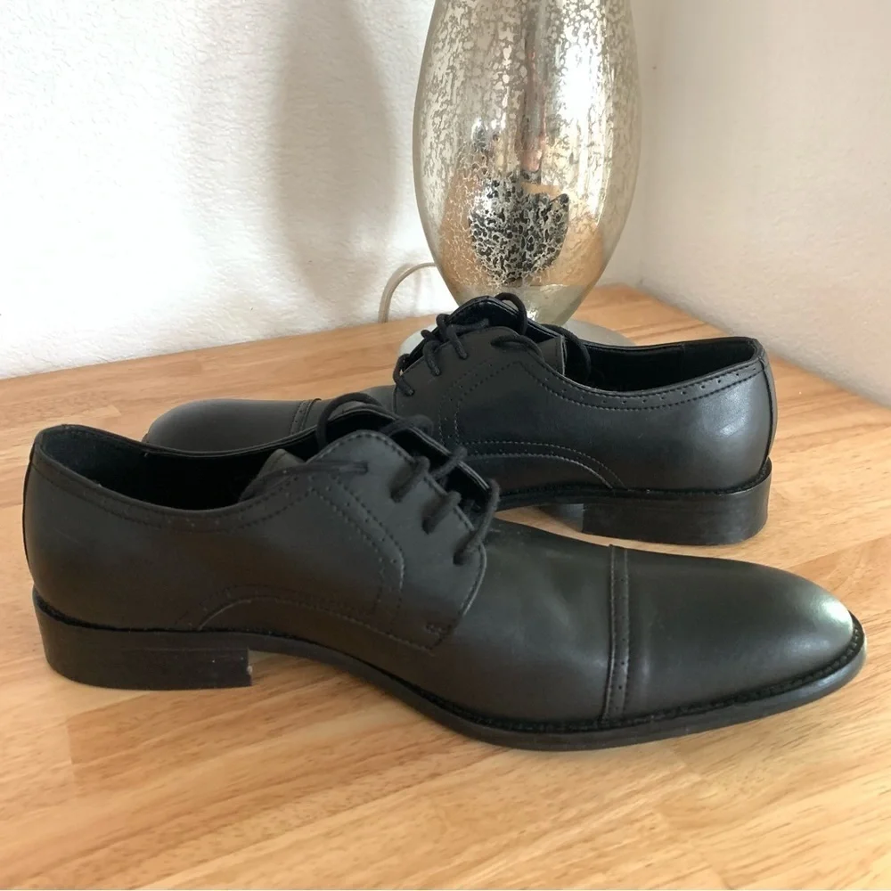 Wills London Vegan Leather Cap Toe Casual Shoes Size Uk 41 Us 8